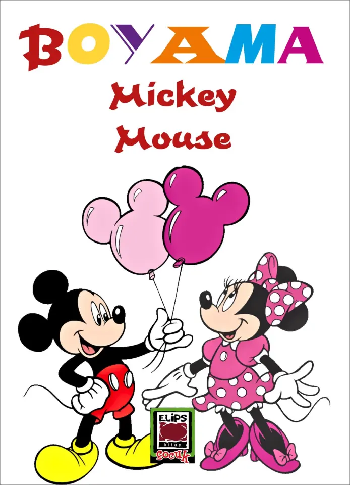Mickey Mouse Boyama