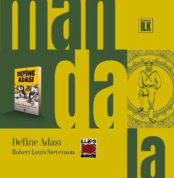 Mandala Dünyası - Define Adası (Büyükler İçin Boyama)